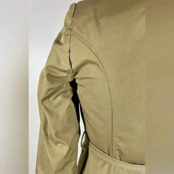 Vintage 1950s | Hand-sewn Genuine Fur Trench Coat | Women’s Small to Medium - Picture 9 of 14